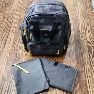 Bagitalist Gray Unisex Diaper Backpack